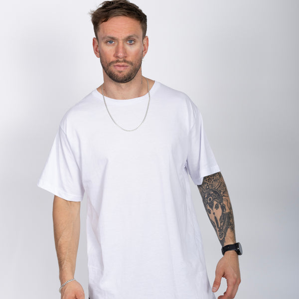 POLERA LONG FIT WHITE LABEL