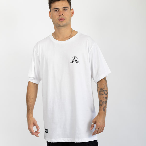 POLERA WHITE GRAB THE MOMENT
