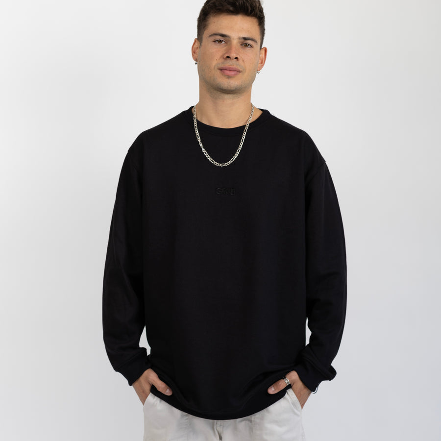 POLERON POLO BLACK CLASSIC