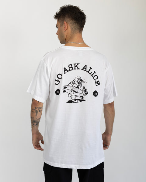 POLERA WHITE GO ASK ALICE