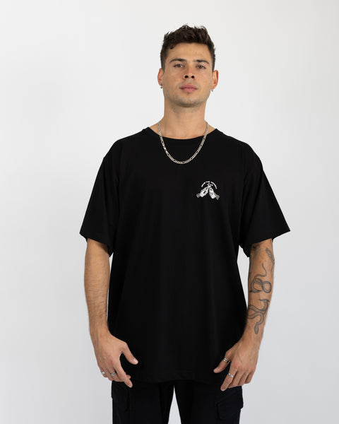 POLERA BLACK GRAB THE MOMENT