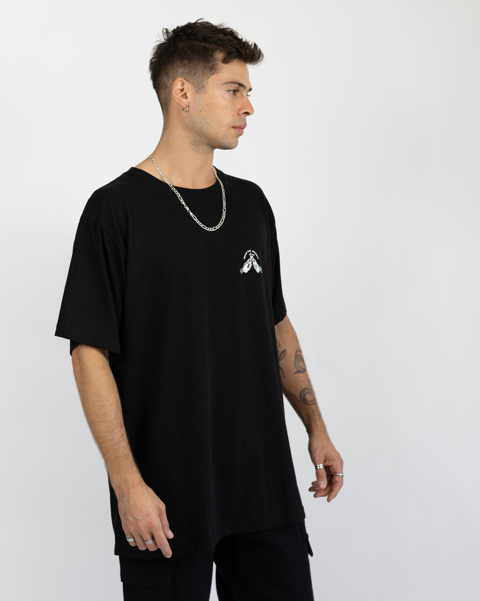 POLERA BLACK GRAB THE MOMENT