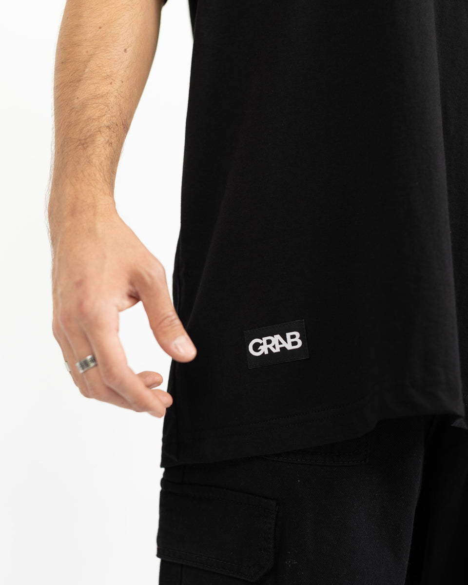 POLERA BLACK GRAB THE MOMENT