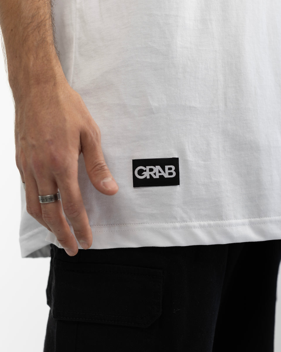 POLERA WHITE GRAB THE MOMENT