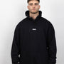 SUDADERA CON CAPUCHA NEGRA CLÁSICA